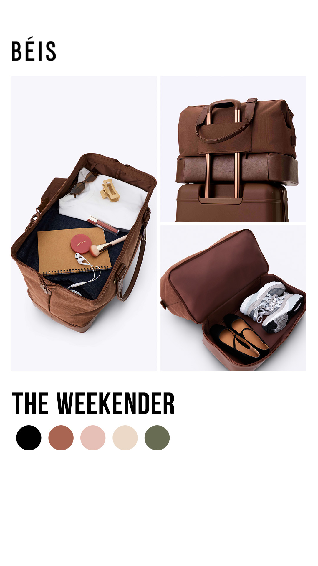 Find your color, pack your weekend