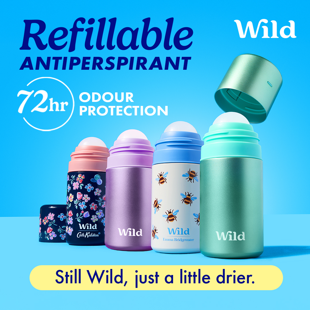 Wild Refillable 72hr Antiperspirant