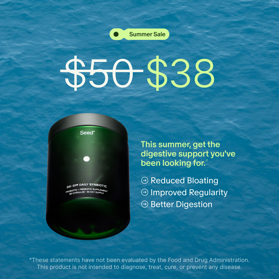 Bloat Less, Feel Better with DS-01®