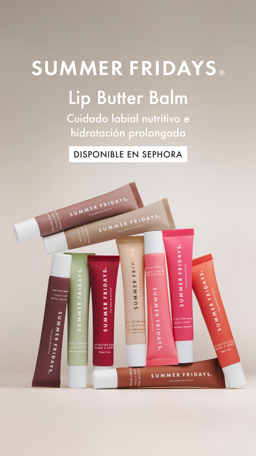 Lip Butter Balm - Bálsamo labial de cuidado hidratante y nutritivo | Summer Fridays ≡ SEPHORA