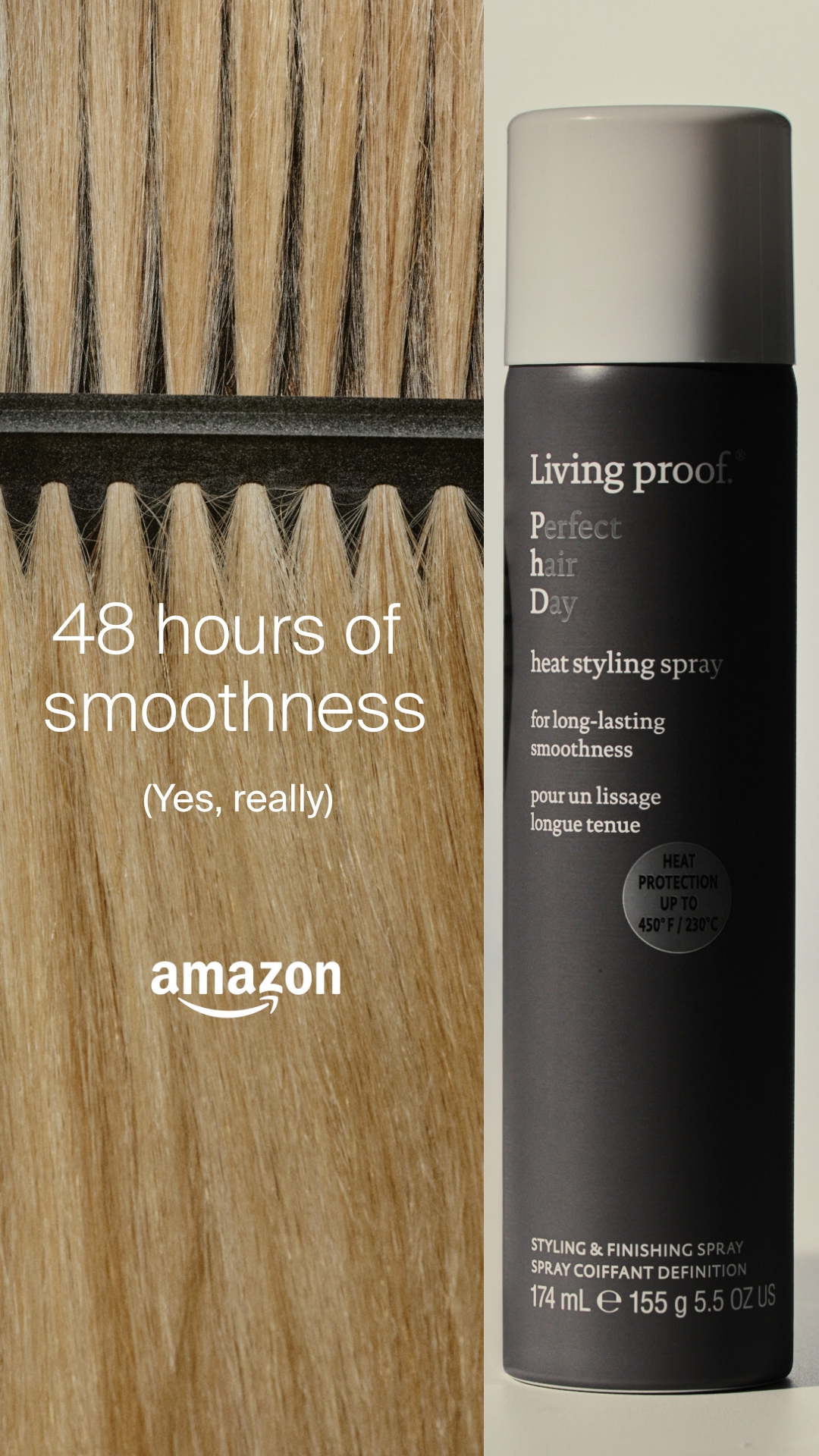Living Proof Perfect Hair Day Heat Styling Spray – Smoothness for 48 Hours