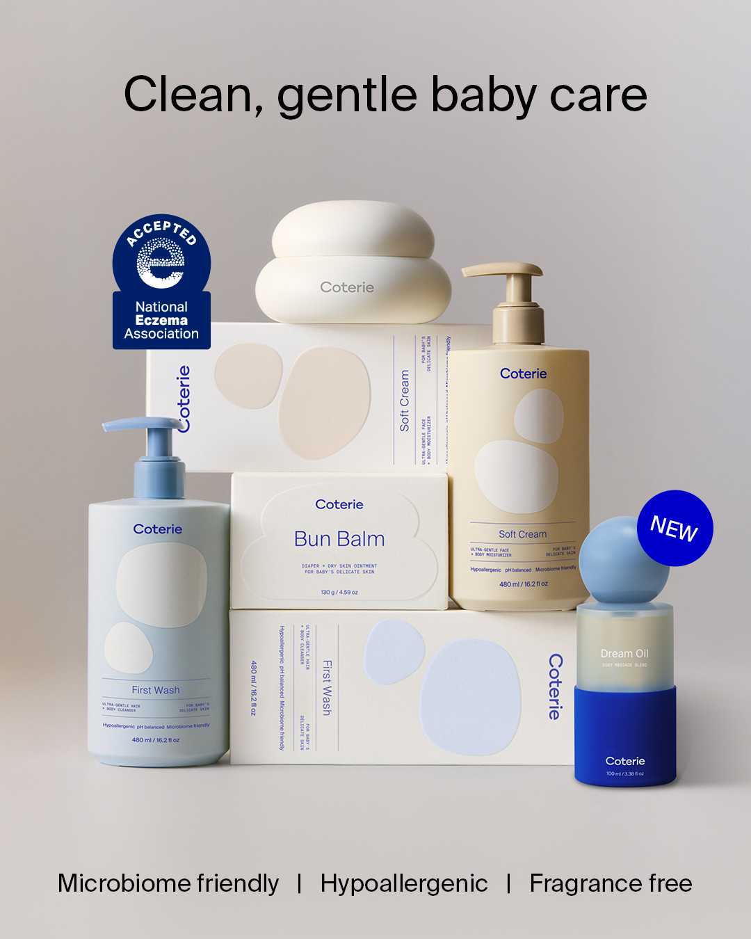 NEW: Clean, gentle baby care