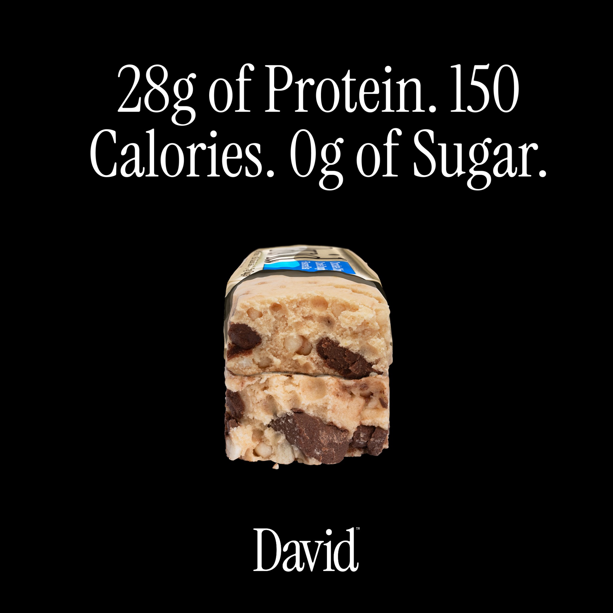 28g Protein. 150 Calories. 0g Sugar.