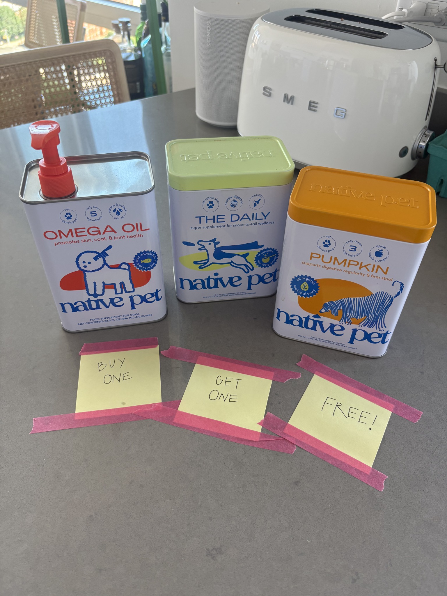 Buy 1, Get 1 Free