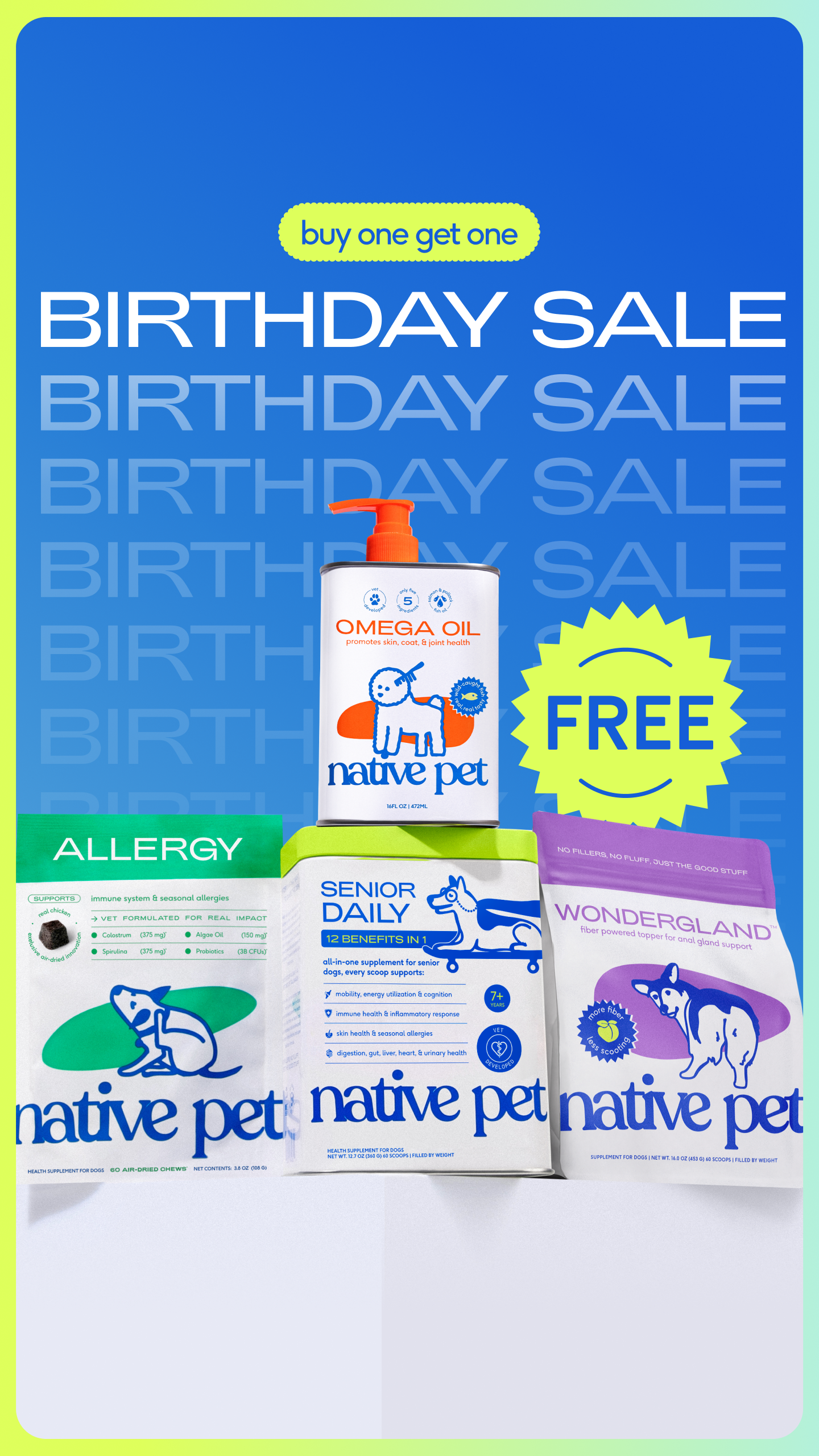 Buy 1, Get 1 Free