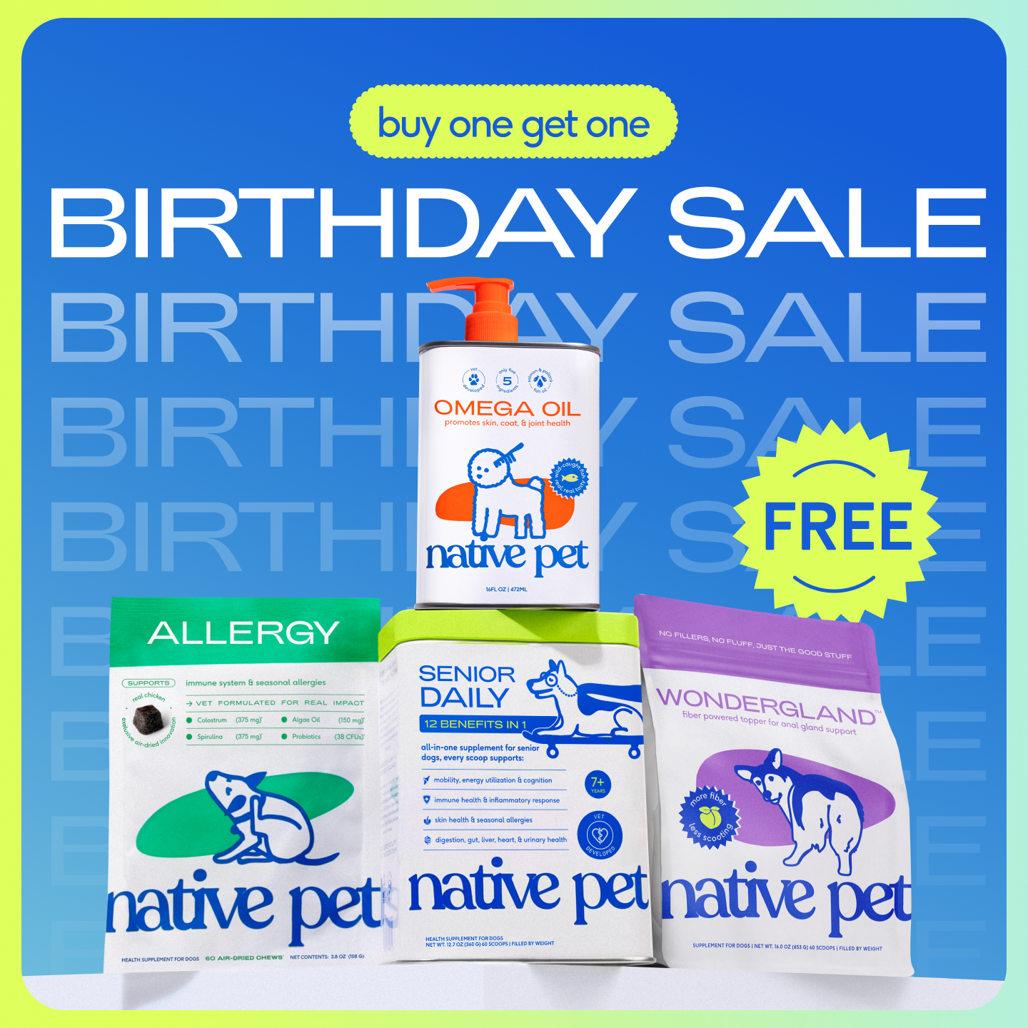 Buy 1, Get 1 Free