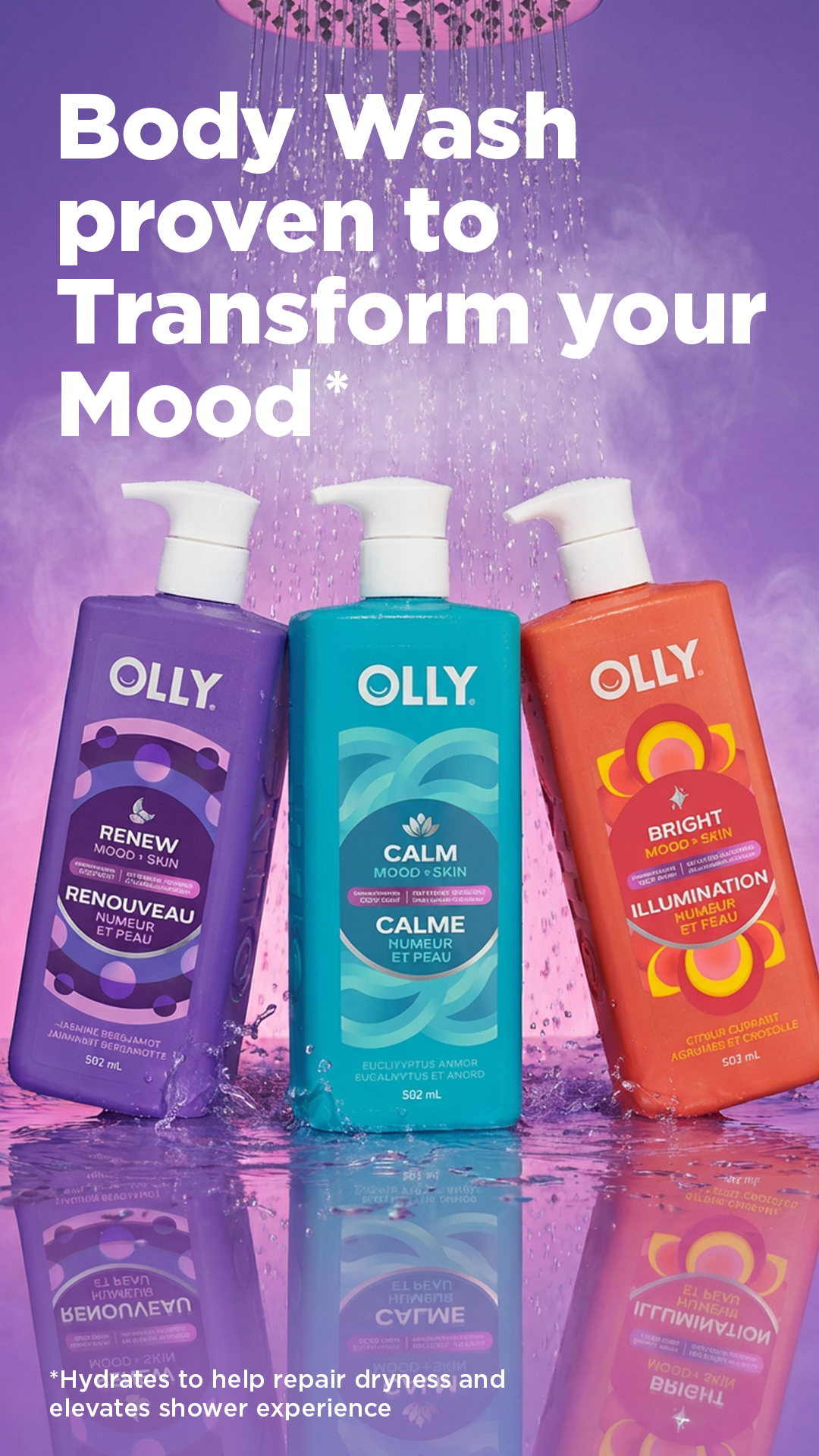 Meet New OLLY Body Wash.