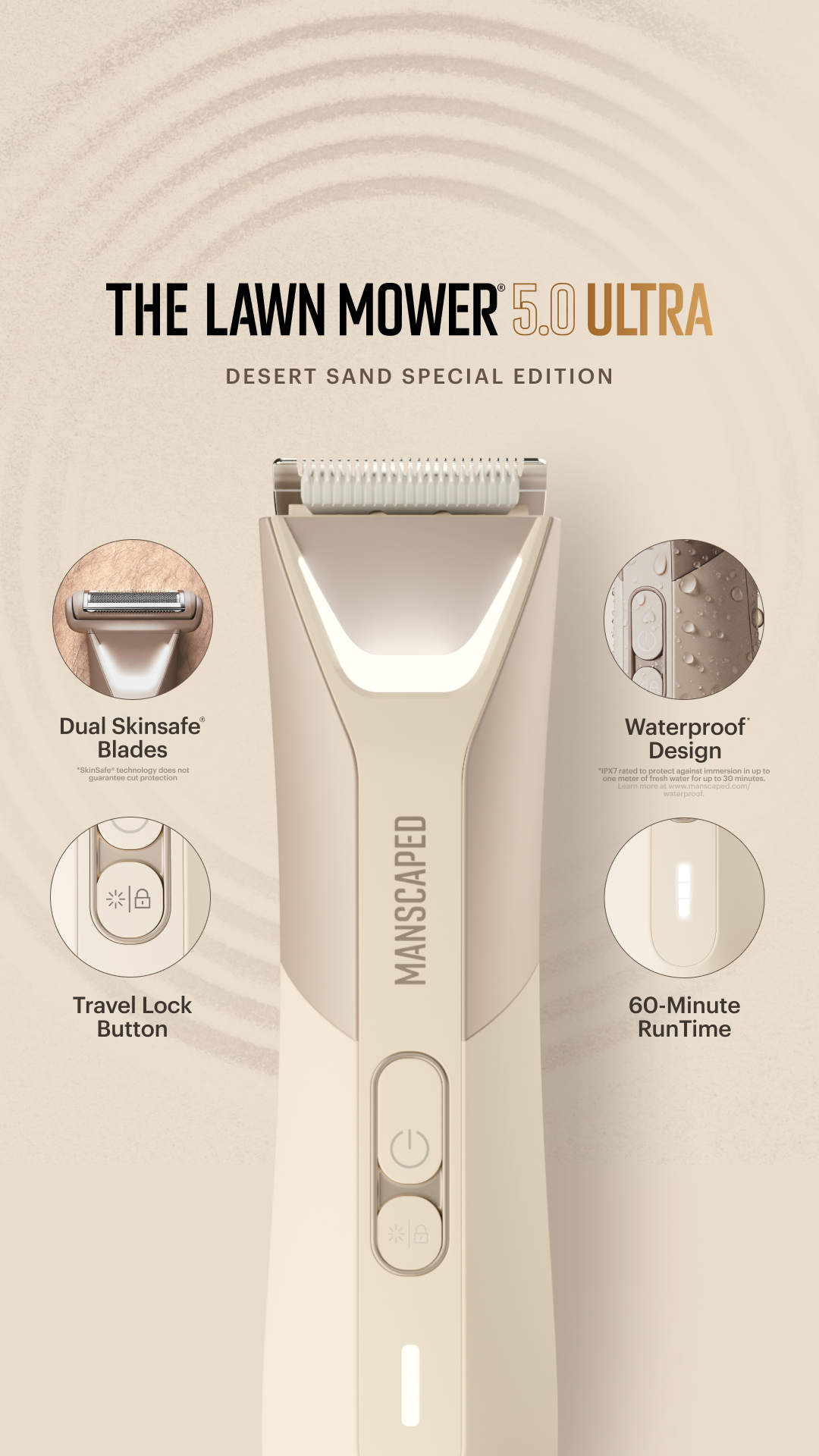 The Lawn Mower® 5.0 Ultra Desert Sand!