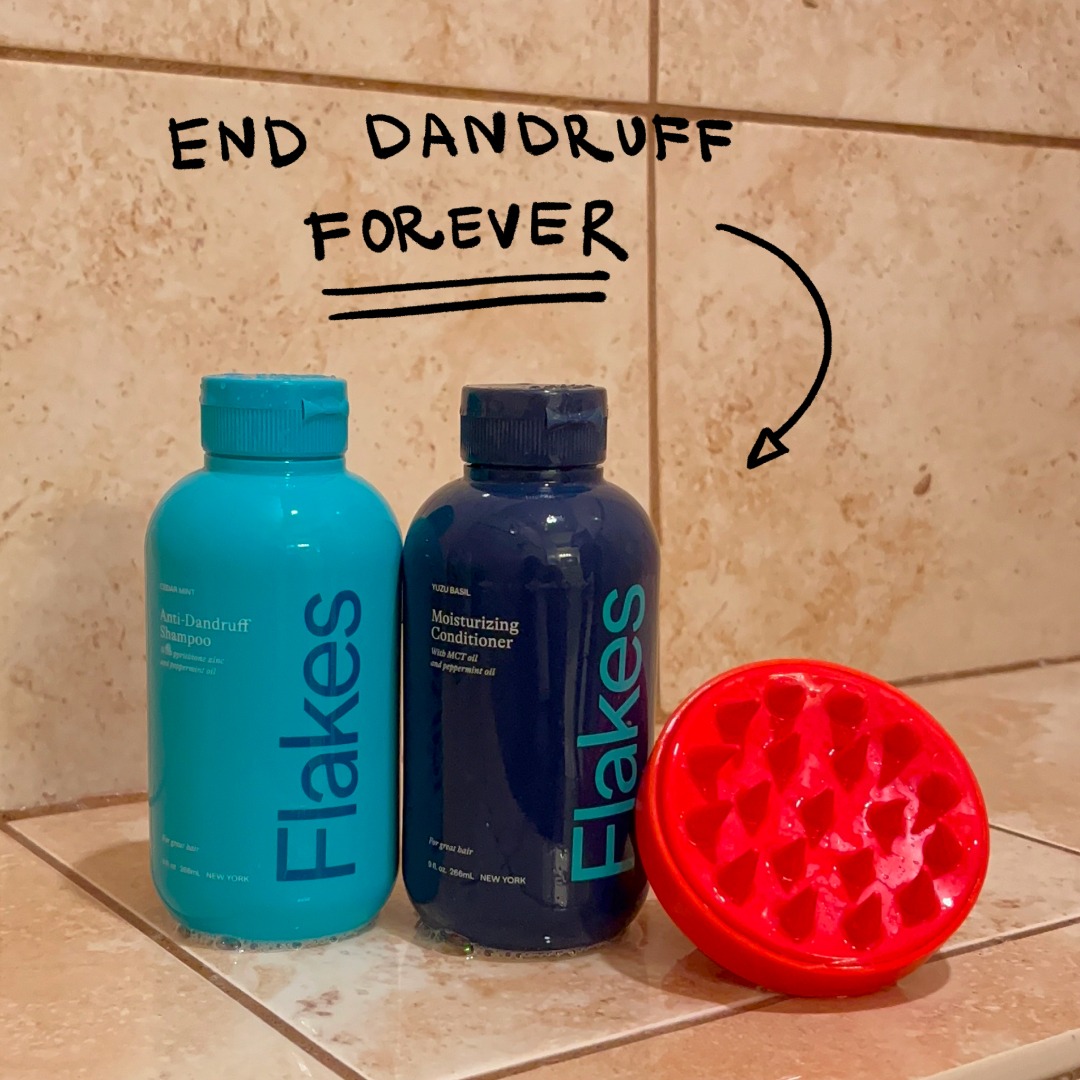 End Dandruff Forever.