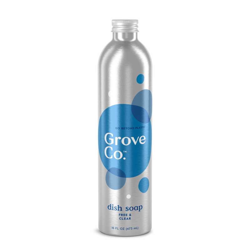 Grove Co. Silicone Sleeve - Glass Foaming Hand Soap Dispenser