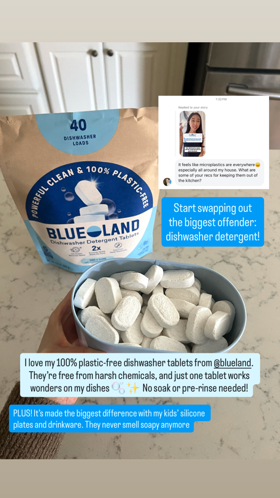 Powerful Clean, 100% Plastic-Free Tablets