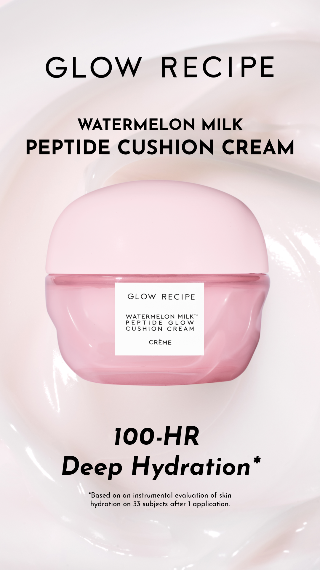 One Cream. 100-HR Deep Hydration.