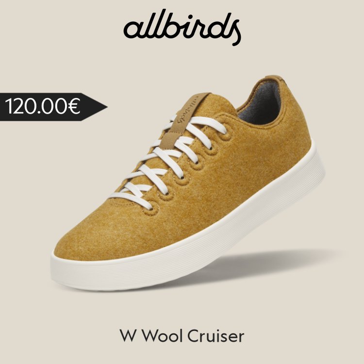 Allbirds Scarpe casual W Wool Runner-up Mizzle / Scarpe donna, natural black (natural white), Dimensione: 40